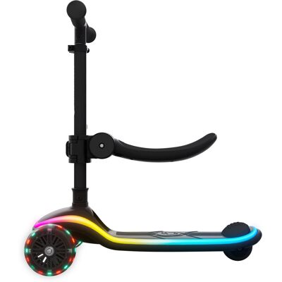 KINDERKRAFT Koloběžka a odrážedlo 2v1 Raket Up Black KINDERKRAFT Koloběžka a odrážedlo 2v1 Raket Up Black