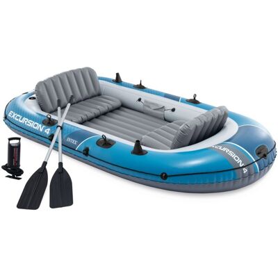 INTEX Excursion 4 Boat Set INTEX Excursion 4 Boat Set