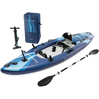 INTEX Kajak 68245 Dakota Quest Sit-on-top / SUP hybrid modrý INTEX Kajak 68245 Dakota Quest Sit-on-top / SUP hybrid modrý