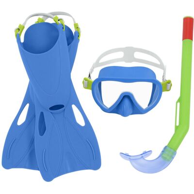 Bestway 25039 Dětský set na potápění - maska, šnorchl a ploutve 24 - 27, modrý Bestway 25039 Dětský set na potápění - maska, šnorchl a ploutve 24 - 27, modrý