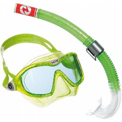 Aqua Lung Dětský set maska a šnorchl Combo Mix Reef DX, lime Aqua Lung Dětský set maska a šnorchl Combo Mix Reef DX, lime