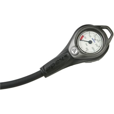 Apeks manometr 300 Peweter, HP hadice 0,8 m Apeks manometr 300 Peweter, HP hadice 0,8 m