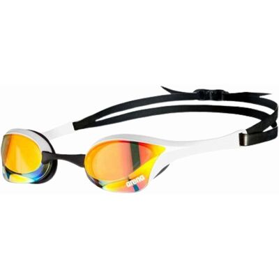 Arena Plavecké brýle Cobra Ultra Swipe mirror zrcadlová skla, bílá/červená skla Arena Plavecké brýle Cobra Ultra Swipe mirror zrcadlová skla, bílá/červená skla
