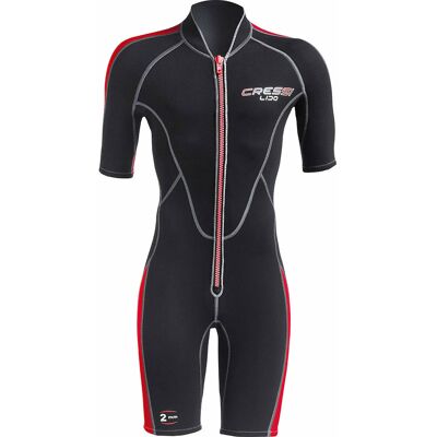 Cressi Šort Lido Man 2 mm vel. 3XL/7 černý/červený Cressi Šort Lido Man 2 mm vel. 3XL/7 černý/červený