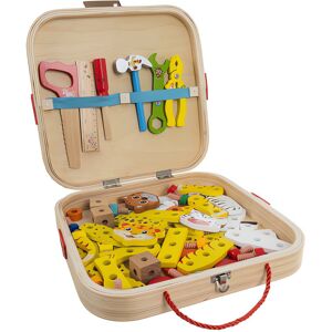 Kruzzel Dřevěná sada nářadí pro děti v kufříku Kruzzel Dřevěná sada nářadí pro děti v kufříku