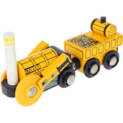 Raketa Bigjigs Rail - Replika Heritage, Kompatibilní, 3+ Raketa Bigjigs Rail - Replika Heritage, Kompatibilní, 3+