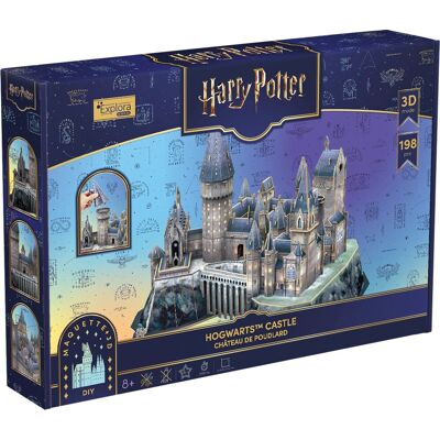 CubicFun Harry Potter: Bradavický hrad 198 dílků - 3D puzzle CubicFun Harry Potter: Bradavický hrad 198 dílků - 3D puzzle