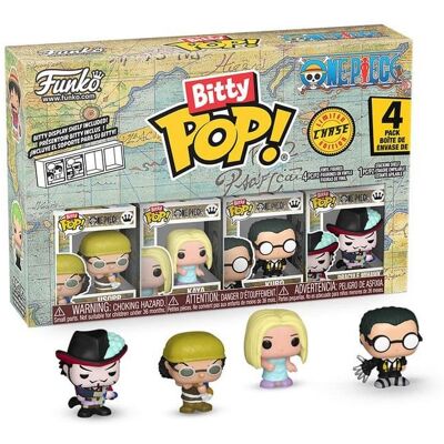 Funko Pop! Bitty 4-Pack One Piece Usopp, 1 ks náhodná Funko Pop! Bitty 4-Pack One Piece Usopp, 1 ks náhodná