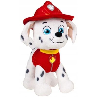 Měkké plyšové zvíře Paw Patrol Play By Play Marshall - 28cm Měkké plyšové zvíře Paw Patrol Play By Play Marshall - 28cm