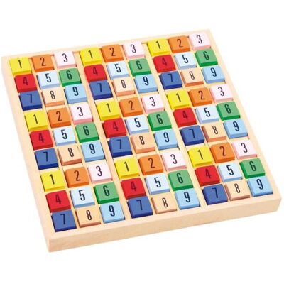Small foot Barevné dřevěné sudoku Small foot Barevné dřevěné sudoku