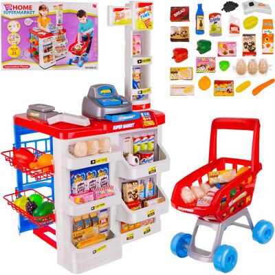 Kruzzel 22374 Dětský supermarket obchod s doplňky Kruzzel 22374 Dětský supermarket obchod s doplňky