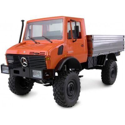 Amewi RC auto MB Unimog advanced 1:12 oranžové Amewi RC auto MB Unimog advanced 1:12 oranžové