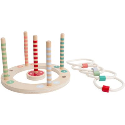 Dřevěná hra hodu s kruhy BS Toys Dřevěná hra hodu s kruhy BS Toys