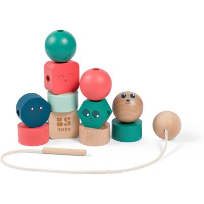 BS Toys Provlékání korálků BS Toys Provlékání korálků