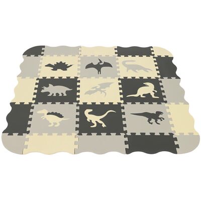 Kruzzel 25785 Kontrastní pěnové puzzle 30,5 × 30,5 cm, 35 ks Kruzzel 25785 Kontrastní pěnové puzzle 30,5 × 30,5 cm, 35 ks