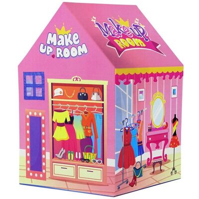 LEAN Toys 10517 Princeznovský stan Salon krásy, růžový LEAN Toys 10517 Princeznovský stan Salon krásy, růžový