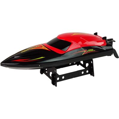 LEAN Toys 15355 Motorový člun na dálkové ovládání R/C 2,4 GHz, červený LEAN Toys 15355 Motorový člun na dálkové ovládání R/C 2,4 GHz, červený