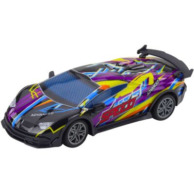 LEAN Toys 23052 RC auto 1:22 s podsvětlenou karoserií, fialové LEAN Toys 23052 RC auto 1:22 s podsvětlenou karoserií, fialové