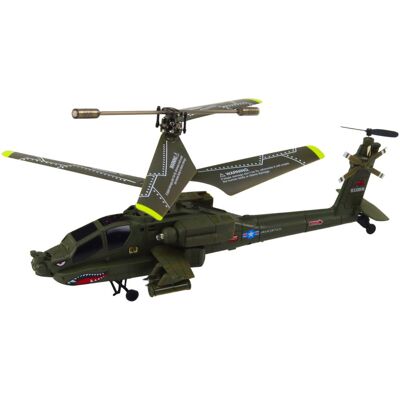 LEAN Toys 20877 Vojenský vrtulník Apache R/C Syma S109H, khaki LEAN Toys 20877 Vojenský vrtulník Apache R/C Syma S109H, khaki