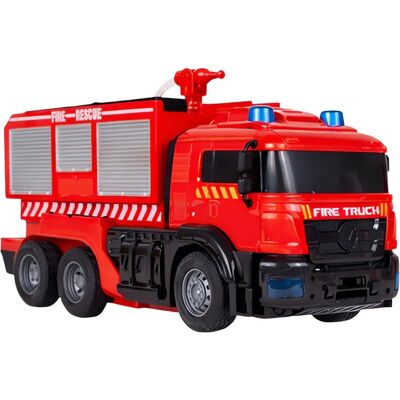 LEAN Toys 27911 RC hasičské auto/robot 2 v 1 - světla, zvuky, voda LEAN Toys 27911 RC hasičské auto/robot 2 v 1 - světla, zvuky, voda