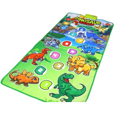 LEAN Toys 17680 Interaktivní taneční a vzdělávací podložka Dinosauři se zvuky LEAN Toys 17680 Interaktivní taneční a vzdělávací podložka Dinosauři se zvuky