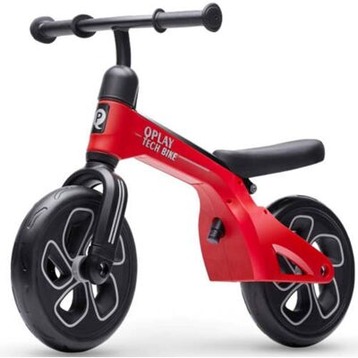 Milly Mally Dětské balanční kolo, odrážedlo Qplay Tech, červené Milly Mally Dětské balanční kolo, odrážedlo Qplay Tech, červené