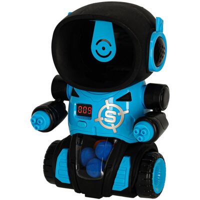 KIK KX3636 Střelecká hra Robot - terč, 2 pistole, 24 pěnových míčků KIK KX3636 Střelecká hra Robot - terč, 2 pistole, 24 pěnových míčků