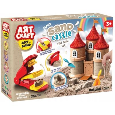 ART Craft Set na stavbu písečného hradu - Rozvoj manuálních dovedností ART Craft Set na stavbu písečného hradu - Rozvoj manuálních dovedností
