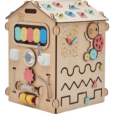 BusyKids Montessori domeček Natura BusyKids Montessori domeček Natura