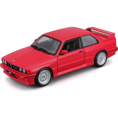 Bburago BMW 3 Series M3 1988 1:24 červená Bburago BMW 3 Series M3 1988 1:24 červená