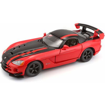 Bburago Dodge Viper SRT 10 ACR 1:24 červená Bburago Dodge Viper SRT 10 ACR 1:24 červená