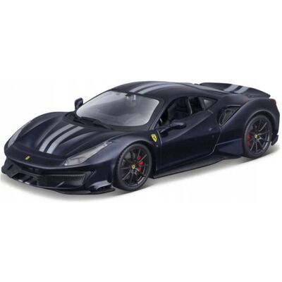 Bburago Ferrari 488 Pista 1:24 tmavě modrá Bburago Ferrari 488 Pista 1:24 tmavě modrá