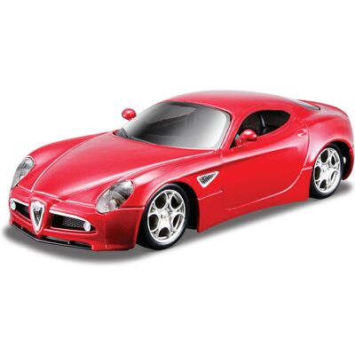 Bburago Alfa 8C Competizione 1:32 červená metalíza Bburago Alfa 8C Competizione 1:32 červená metalíza