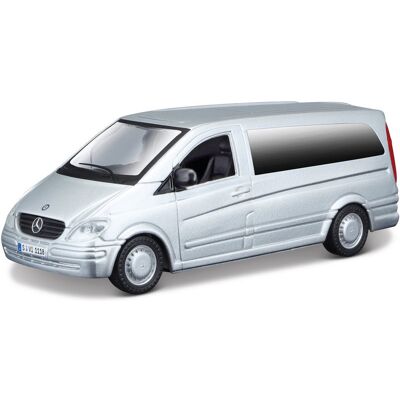 Bburago Mercedes-Benz Vito 1:32 šedá metalíza Bburago Mercedes-Benz Vito 1:32 šedá metalíza