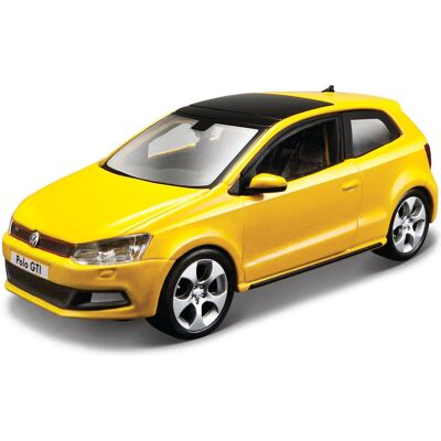Bburago Volkswagen Polo GTI V 1:32 žlutá Bburago Volkswagen Polo GTI V 1:32 žlutá