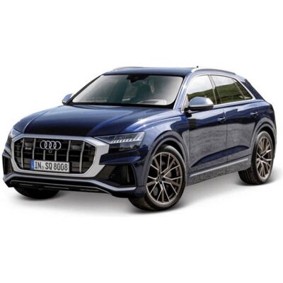 Bburago Audi SQ8 1:32 modrá metalíza Bburago Audi SQ8 1:32 modrá metalíza