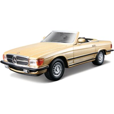 Bburago Mercedes Benz 450 SL 1977 1:32 zlatá Bburago Mercedes Benz 450 SL 1977 1:32 zlatá