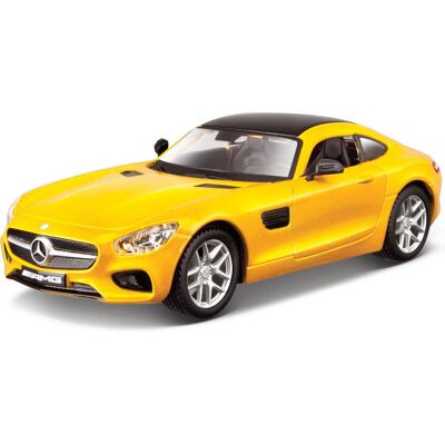 Bburago Mercedes AMG GT 1:32 žlutá Bburago Mercedes AMG GT 1:32 žlutá