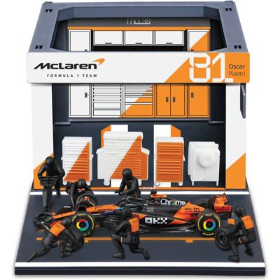 Bburago McLaren Team MCL39 (2025) 1:43 #81 Piastri (Pit Pass Set) Bburago McLaren Team MCL39 (2025) 1:43 #81 Piastri (Pit Pass Set)