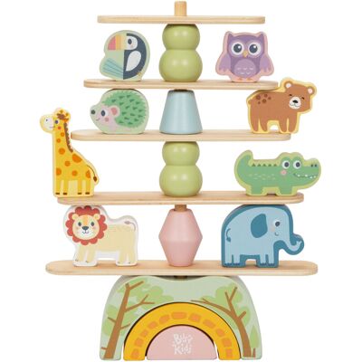 BusyKids Montessori hra Stohovací zvířátka BusyKids Montessori hra Stohovací zvířátka