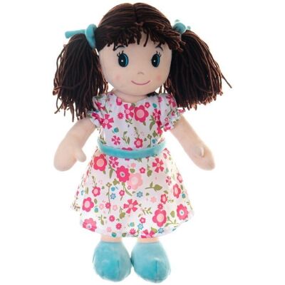 Měkká plyšová panenka Ema od Teddies - 40cm, Mluví a zpívá Měkká plyšová panenka Ema od Teddies - 40cm, Mluví a zpívá