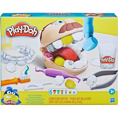 Hasbro Play-Doh Zubař Drill'n fill Hasbro Play-Doh Zubař Drill'n fill