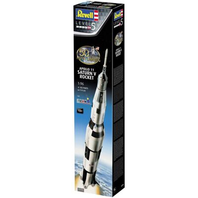 Revell Gift-Set 03704 - Apollo 11 Saturn V Rocket (50 Years Moon Landing) Revell Gift-Set 03704 - Apollo 11 Saturn V Rocket (50 Years Moon Landing)
