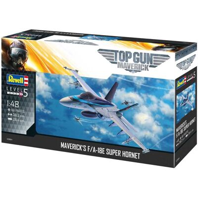 Revell Plastic ModelKit letadlo 03864 - F/A-18E Super Hornet "Top Gun" Revell Plastic ModelKit letadlo 03864 - F/A-18E Super Hornet "Top Gun"