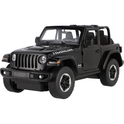 Teddies Auto RC Jeep Wrangler Rubicon černý 2,4GHz Teddies Auto RC Jeep Wrangler Rubicon černý 2,4GHz