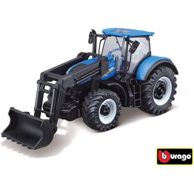 Bburago Farm Traktor New Holland s přední lžící Bburago Farm Traktor New Holland s přední lžící