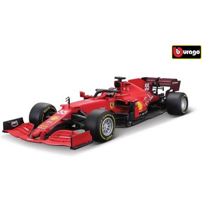 Bburago 1:18 Ferrari Racing - SF21 - #55 Carlos Sainz Bburago 1:18 Ferrari Racing - SF21 - #55 Carlos Sainz