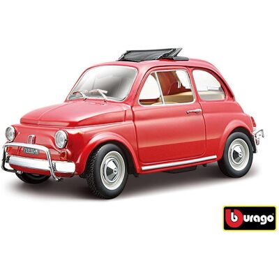 Bburago 1:24 Fiat 500L (1968) Red Bburago 1:24 Fiat 500L (1968) Red