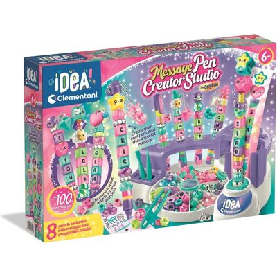 CLEMENTONI IDEA Kreativní sada Laboratoř pro výrobu per s písmenky CLEMENTONI IDEA Kreativní sada Laboratoř pro výrobu per s písmenky