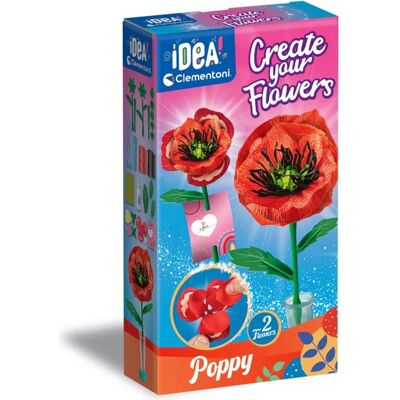 CLEMENTONI IDEA Květinová továrna: Vlčí mák CLEMENTONI IDEA Květinová továrna: Vlčí mák